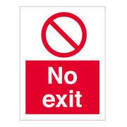 No Exit Sign